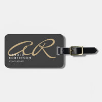 Monogram Schlicht Graubeige anpassen