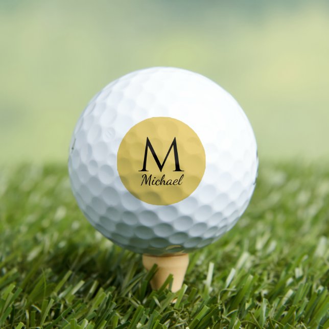 Monogram Script Name Bridgestone e6 12 Pack Golfball (Insitu T-Shirt)