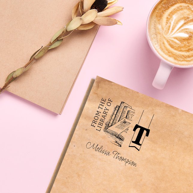 Monogram Self-Inking Book Briefmarke Permastempel (Von Creator hochgeladen)