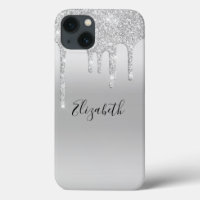 Monogram Silver Driving Glitzer Trendy