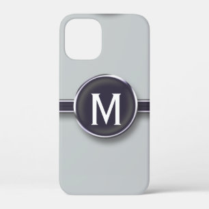 Monogram Silver Foil Schreibmaschine Letter Case-Mate iPhone Hülle