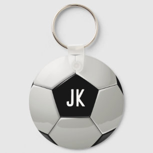 Monogram Soccer Ball Keychain Schlüsselanhänger