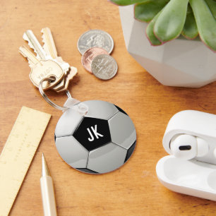 Monogram Soccer Ball Keychain Schlüsselanhänger