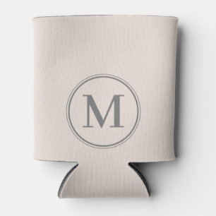 Monogram Solid Sandburg Rosa Farbe Dosenkühler