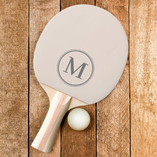Monogram Solid Sandburg Rosa Farbe Tischtennis Schläger
