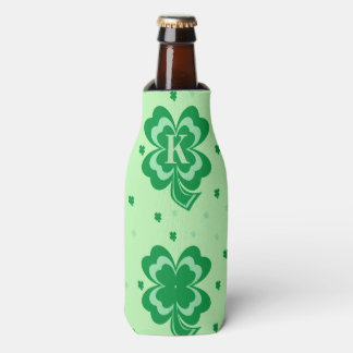 Monogram St Patricks Day Flasche Cooler Flaschenkühler