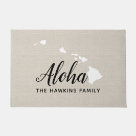 Monogram Staat Doormat der Hawaii-Familie Fußmatte