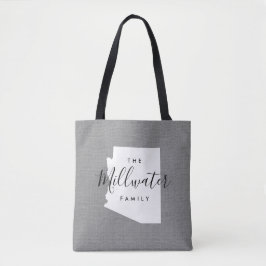 Monogram Staat Tote Bag der Familie Arizona