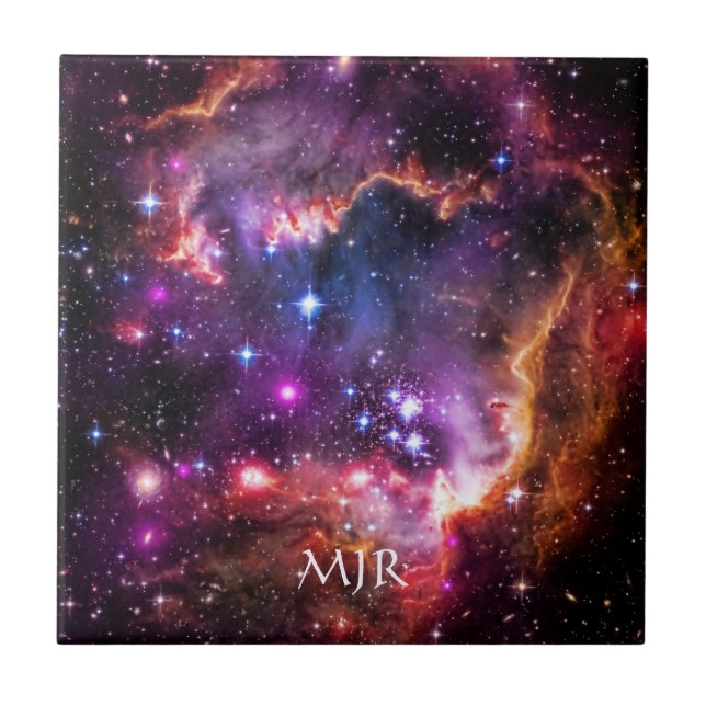 Monogram Starry Wingtip von Small Magellanic Cloud Fliese (Vorderseite)