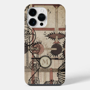 Monogram Steam Punk Gear Personalisierte iPhone Ca Hülle