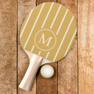 Monogram Streifen Sand Sunrise Farbe Tischtennis Schläger