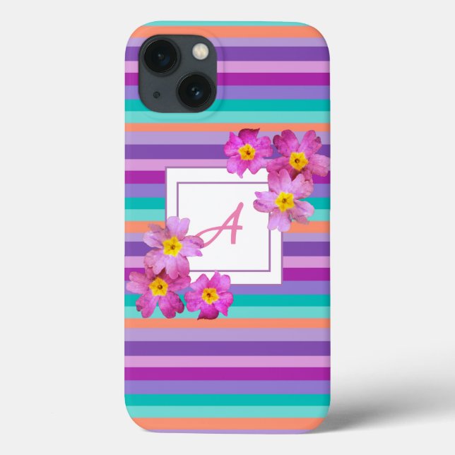 Monogram Stripes iPhone 6/6, Tough Xtreme Case-Mate iPhone Hülle (Rückseite)