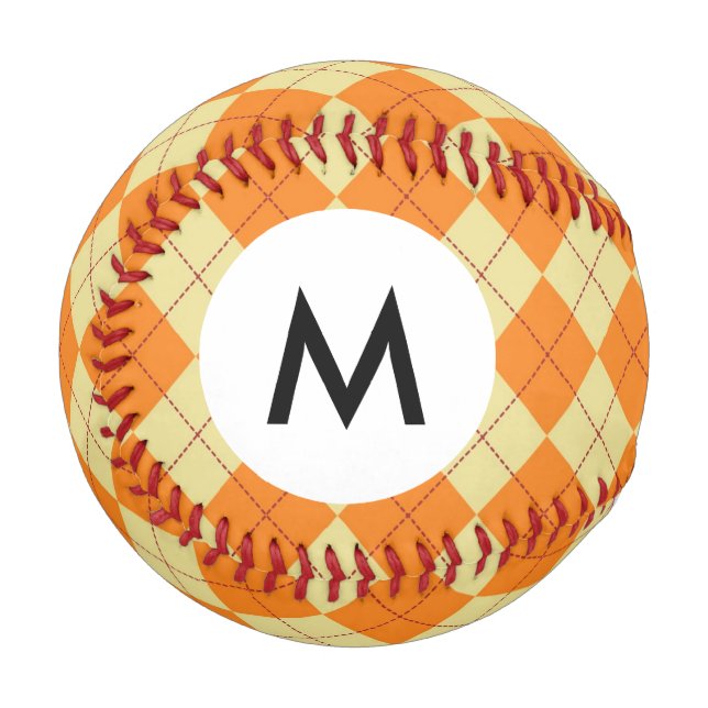Monogram Sweater Background Baseball (Vorderseite Links)
