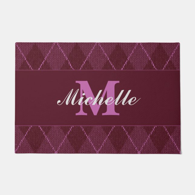 Monogram Sweater Doormat Fußmatte (Vorderseite)