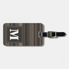 Monogram Taupe Gepäckanhänger