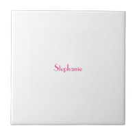 Monogram Template Pink Individuelle Name Gift 2023