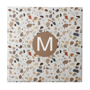 Monogram Terrazzo Moderner Stone-Look Fliese