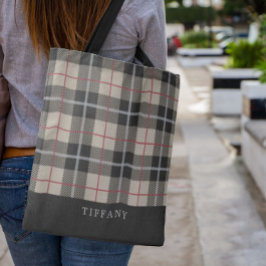 Monogram Thompson Camel Tartan Kariertes Muster
