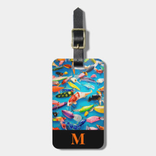 Monogram Travel Fishing Lures Gepäckanhänger