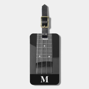 Monogram Travel Music Electric Bass Gitarre Gepäckanhänger