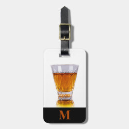 Monogram Travel Whiskey Shot Gepäckanhänger
