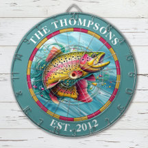 Monogram Trout Fly Fisherman