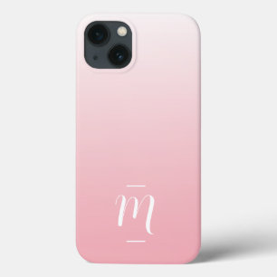 Monogram und elegantes Minimalistisches Design Case-Mate iPhone Hülle