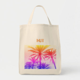 MONOGRAM Urlaub Sonnenuntergang Tote Bag RETRO PAL Tragetasche