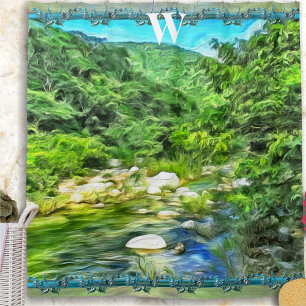 Monogram Vallarta River South 0366 Duschvorhang