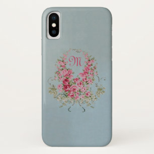 MONOGRAM verführerischer Blume (Markenbezeichnunge iPhone X Hülle