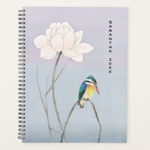 Monogram Vintag Kingfisher Lotus Planner Planer