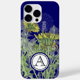 Monogram Vintage Modern Löwenzahn-Blume iPhone Case-Mate iPhone Hülle