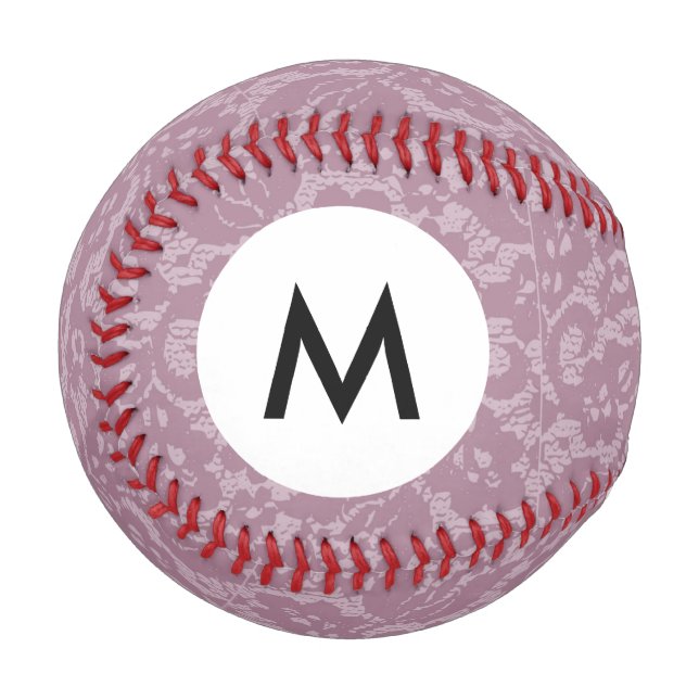 Monogram Violet lace Baseball (Vorderseite Links)