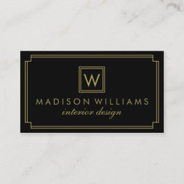 Monogram Visitenkarte