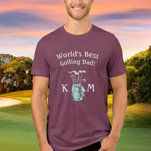 Monogram von der personalisierten Welt zum besten Tri-Blend Shirt