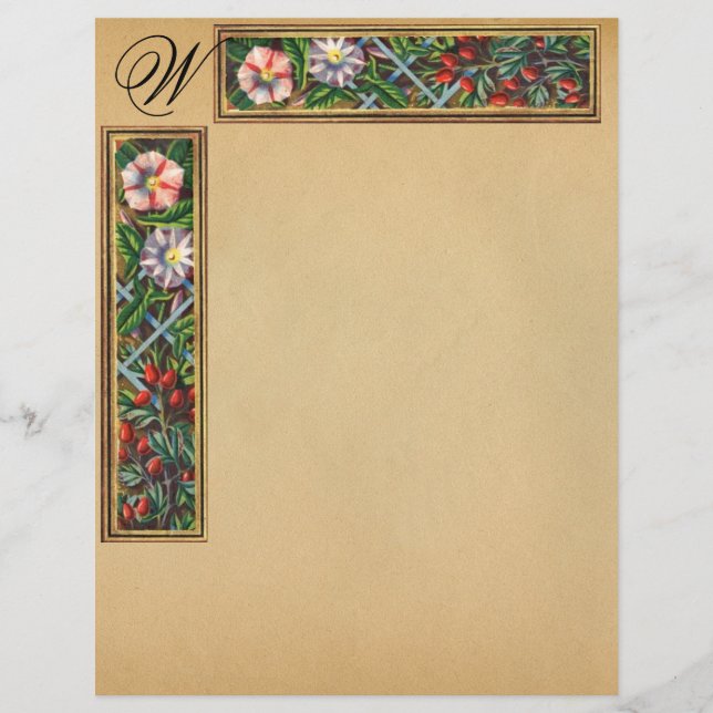 MONOGRAM VON GLORY UND RED BERRIES (Vorderseite)