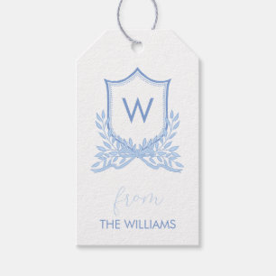 Monogram Wappen Custom Gift Tags Geschenkanhänger