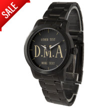 Monogram Watch Men Personalisiert Elegant Class