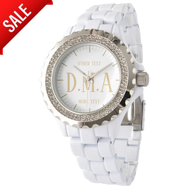 Monogram Watch Women Personalisiert Elegany Class Armbanduhr (Von Creator hochgeladen)