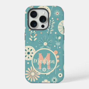 Monogram Whimsical Blogs iPhone 15 Pro Hülle