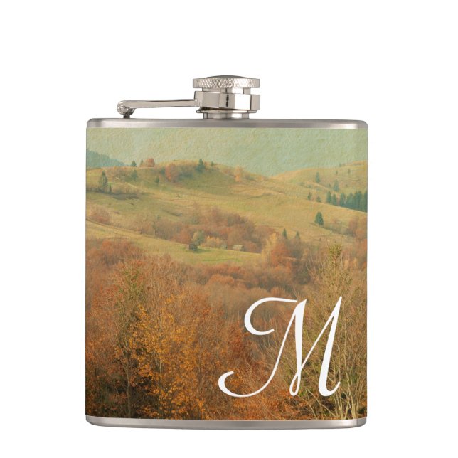 Monogram Whiskey Flask Flachmann (Vorderseite)