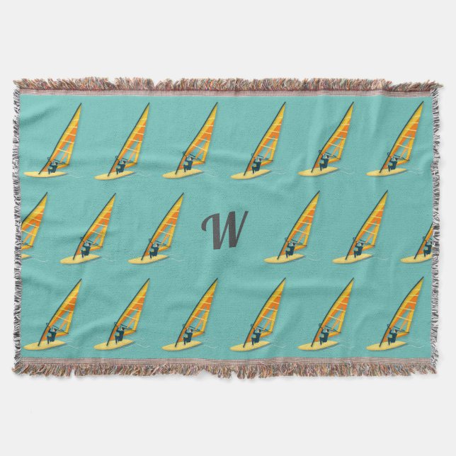 Monogram Windsurfing Decke (Vorderseite)