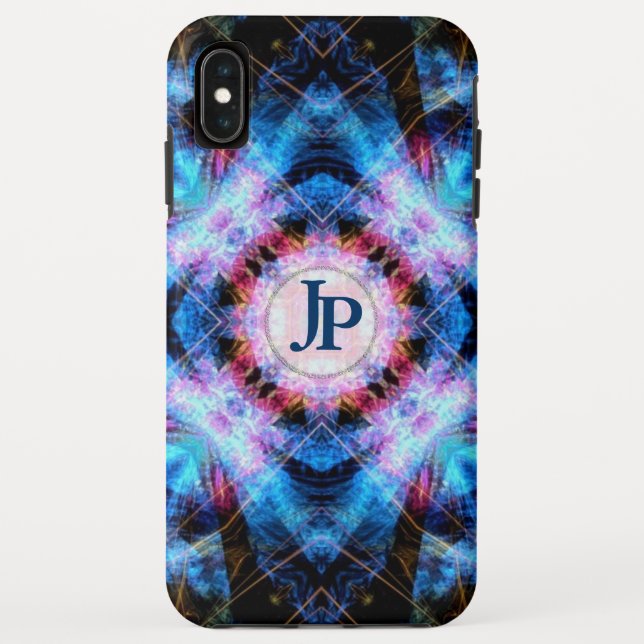 Monogram Winter Magic iPhone 3G Case-Mate Tough Hülle (Rückseite)