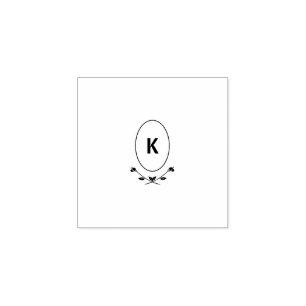 Monogram Wood Art Briefmarke Gummistempel