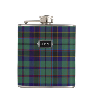 Monogramed ClanStephensontartan-karierte Flasche Flachmann