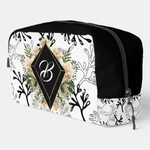 Monogramierter Black Diamond Waschbeutel