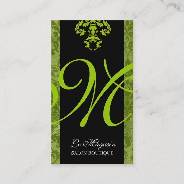 Monogramm 311-Marley Limon Visitenkarte (Vorderseite)