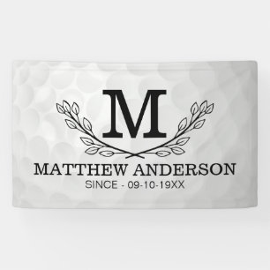 Monogramm Alter des Personalisierten Musters des G Banner