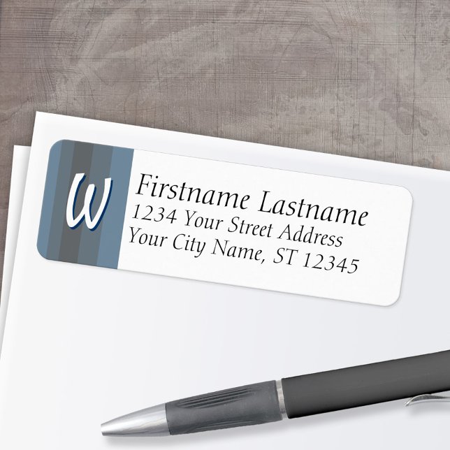 Monogramm/Anfangsadressen (Custom Return Address Labels - Low Minimum)