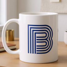 Monogramm Anfangsbuchstabe Einfach Minimal Modern